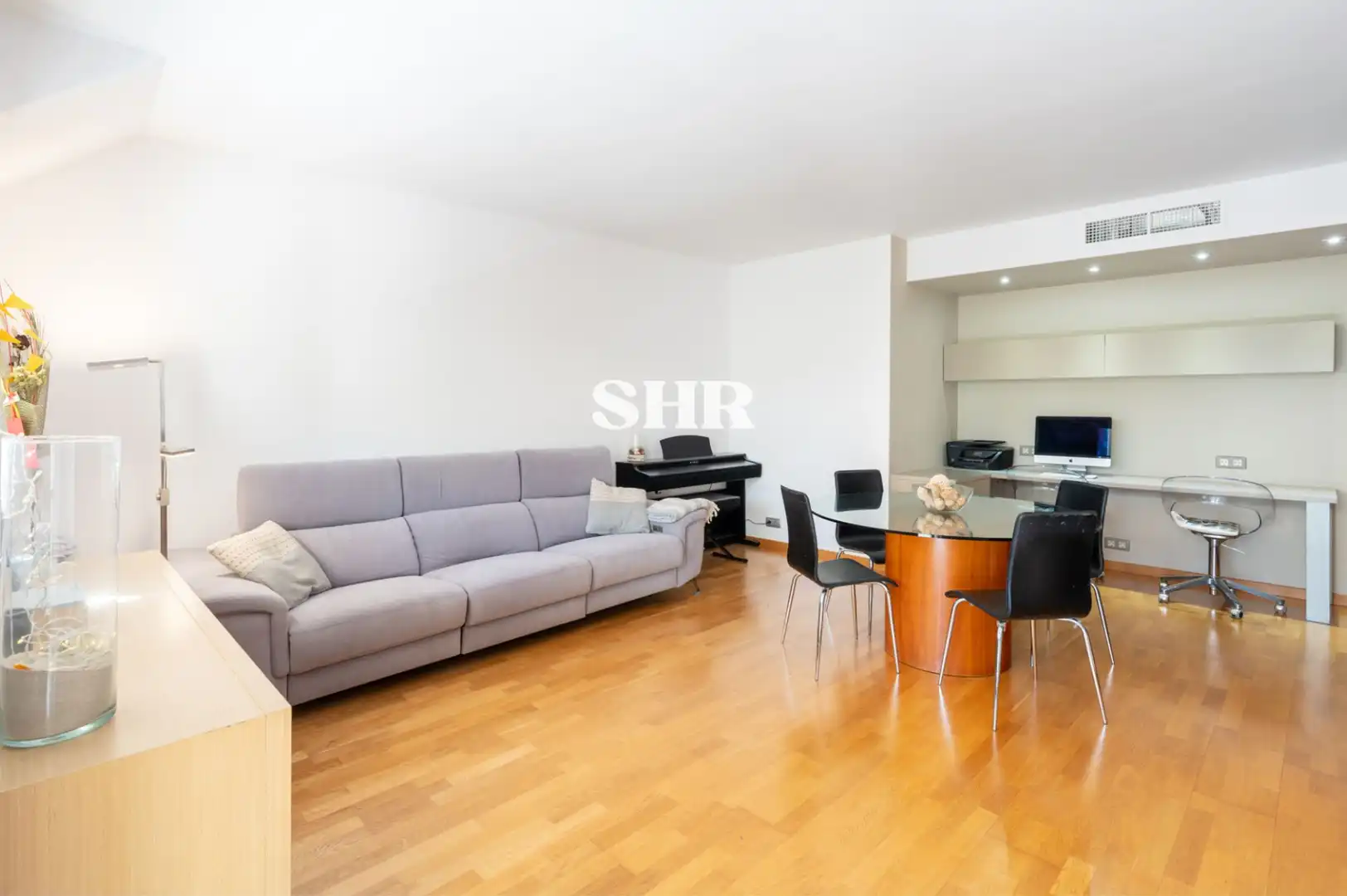 Sala de estar de Ático en venta en  Palma de Mallorca con Aire acondicionado, Parquet y Terraza