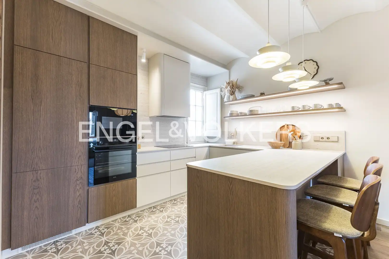 Cocina de Ático en venta en Barcelona con Aire acondicionado, Calefacción y Parquet