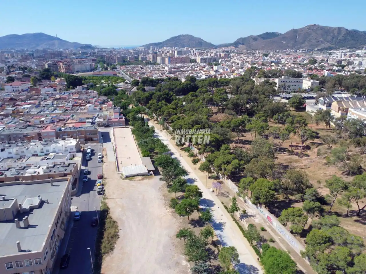 Außenansicht von Maisonette zum Verkauf in Cartagena mit Klimaanlage und Terrasse