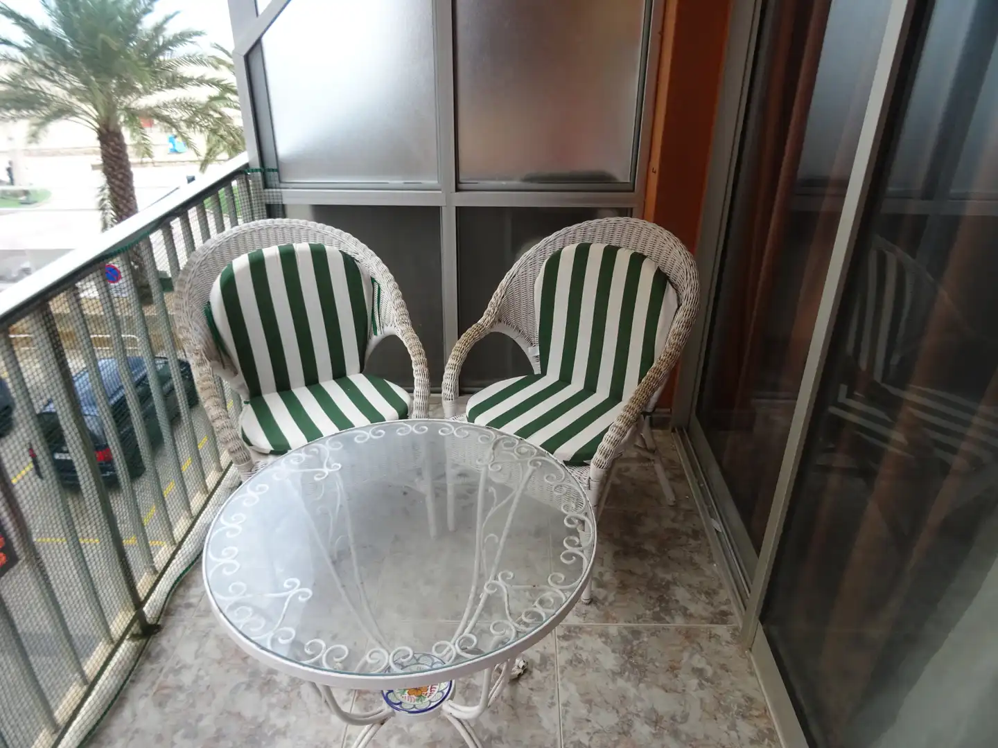 Balcony of Apartments for sale in Cullera  with Air Conditioner, Oven and Washing machine