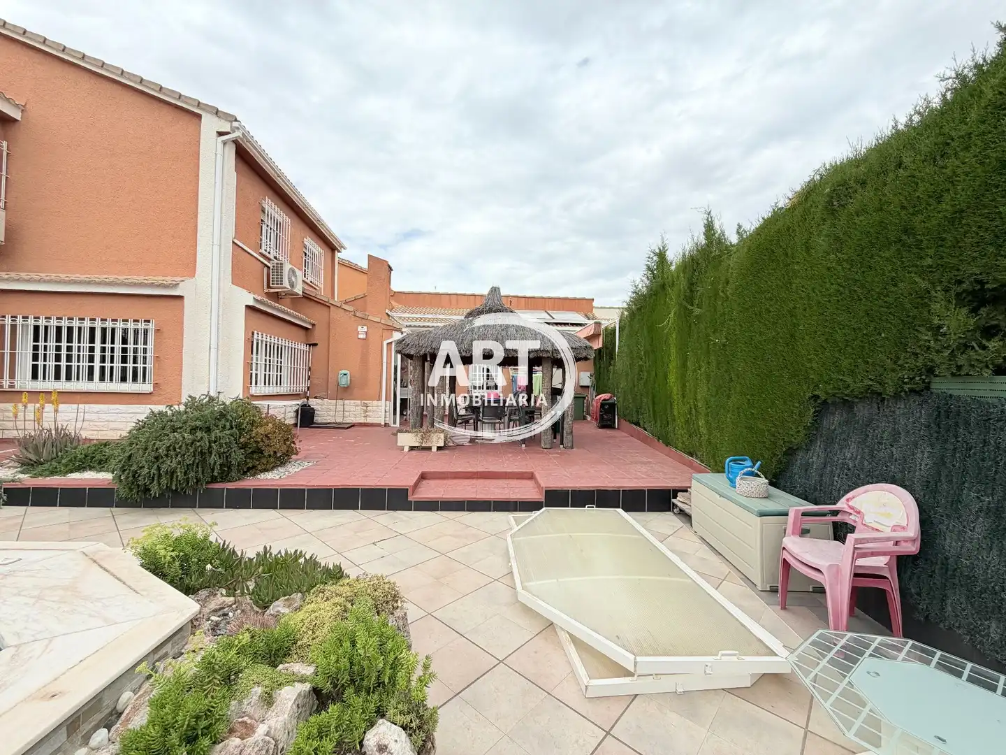 Garden of Houses for sale in San Antonio de Benagéber  with Air Conditioner, Heating and Private garden