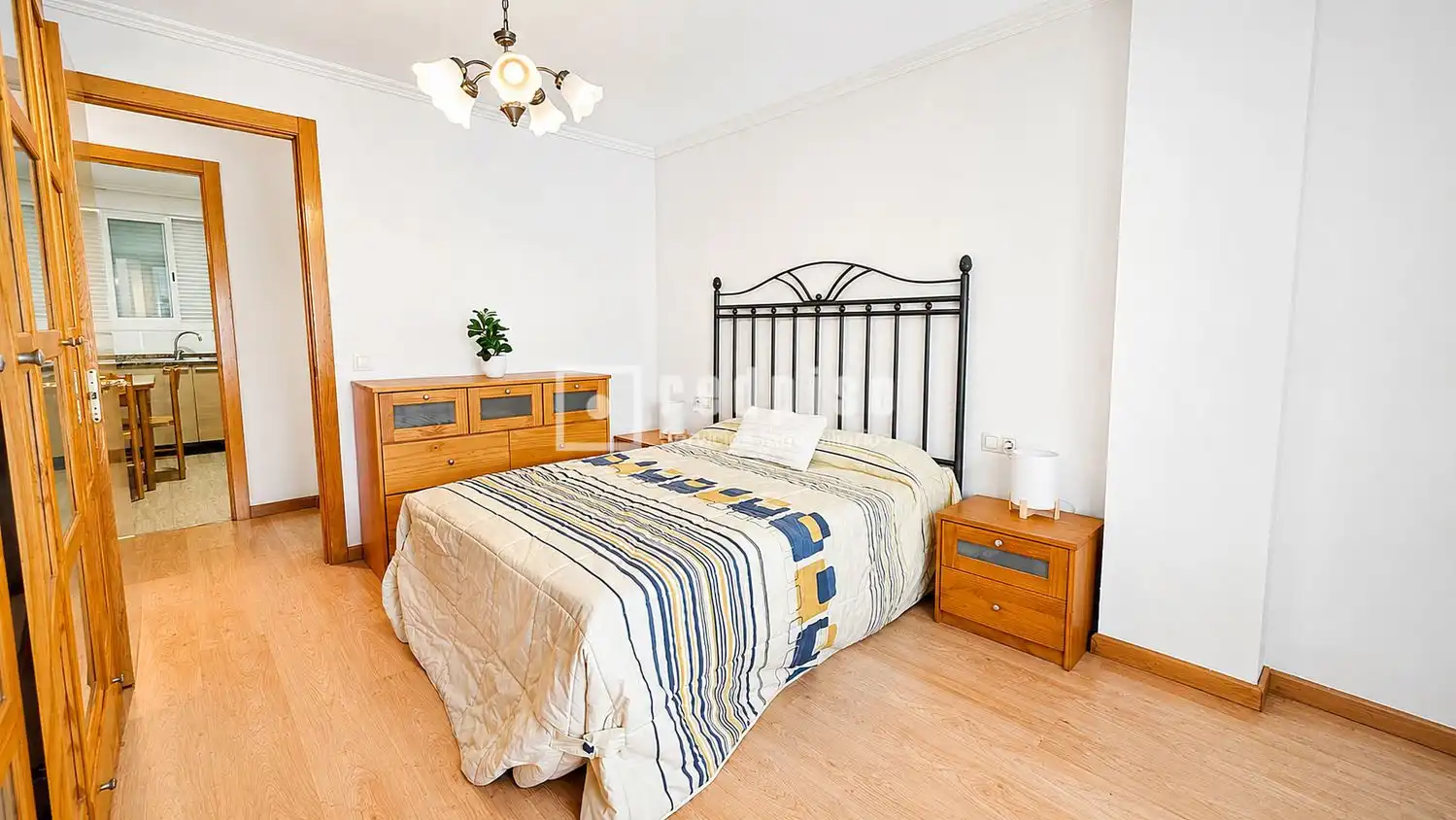 Schlafzimmer von Wohnung zum Verkauf in Valencia mit Klimaanlage