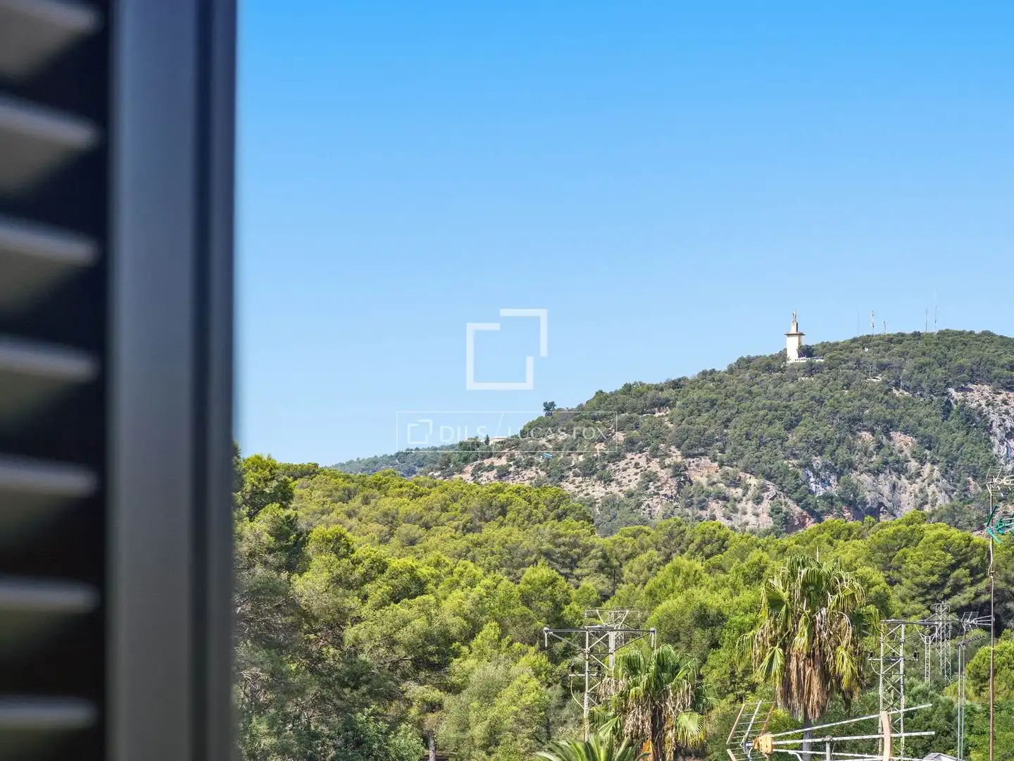 Vista exterior de Àtic en venda en  Palma de Mallorca amb Aire condicionat, Calefacció i Jardí privat