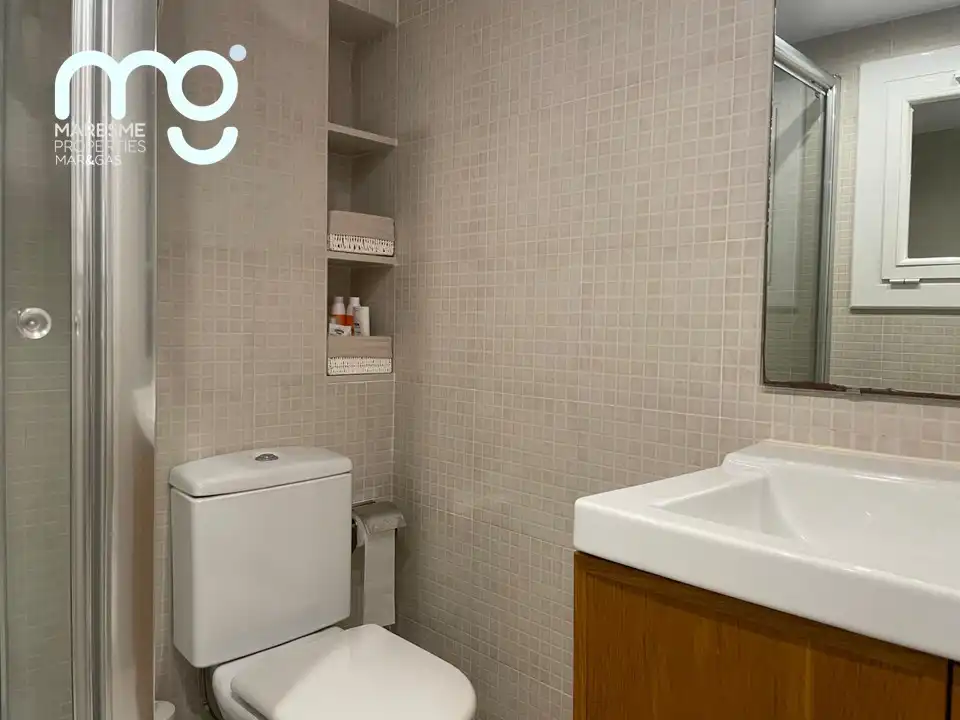 Bathroom of Flat for rent in Sant Vicenç de Montalt  with Air Conditioner, Heating and Terrace