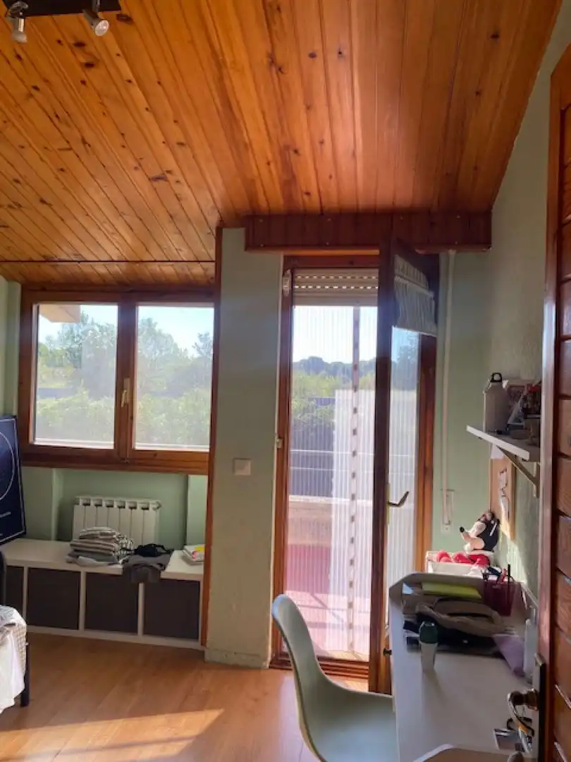 Bedroom of Flat for share in Simancas  with Air Conditioner, Terrace and Furnished
