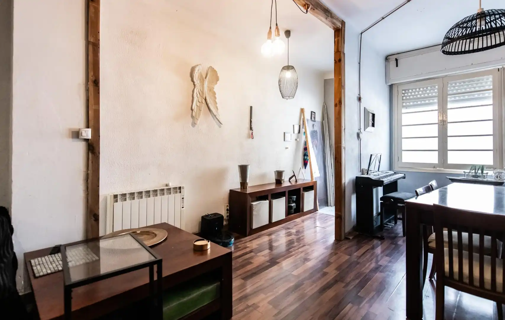Sala de estar de Piso en venta en Badalona