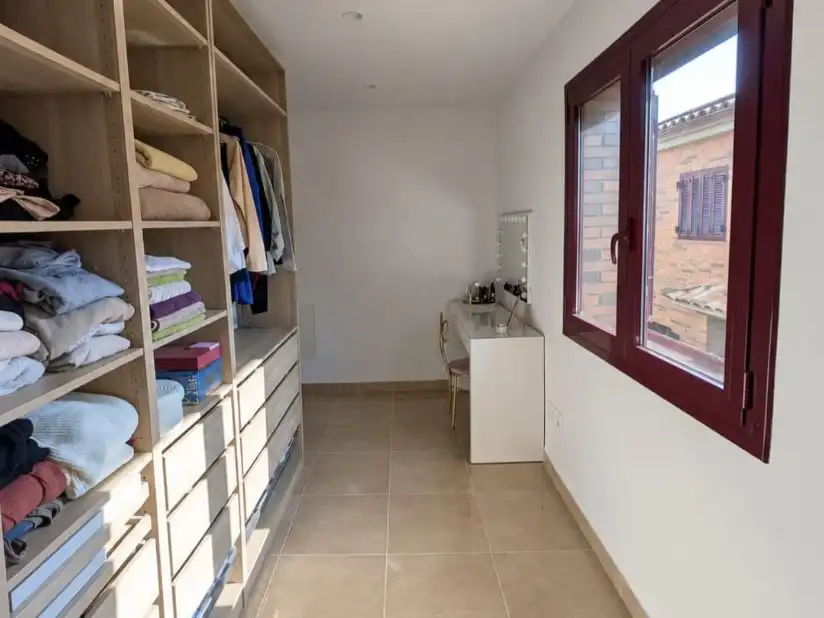 Dormitori de Casa o xalet en venda en Begues amb Aire condicionat, Terrassa i Balcó