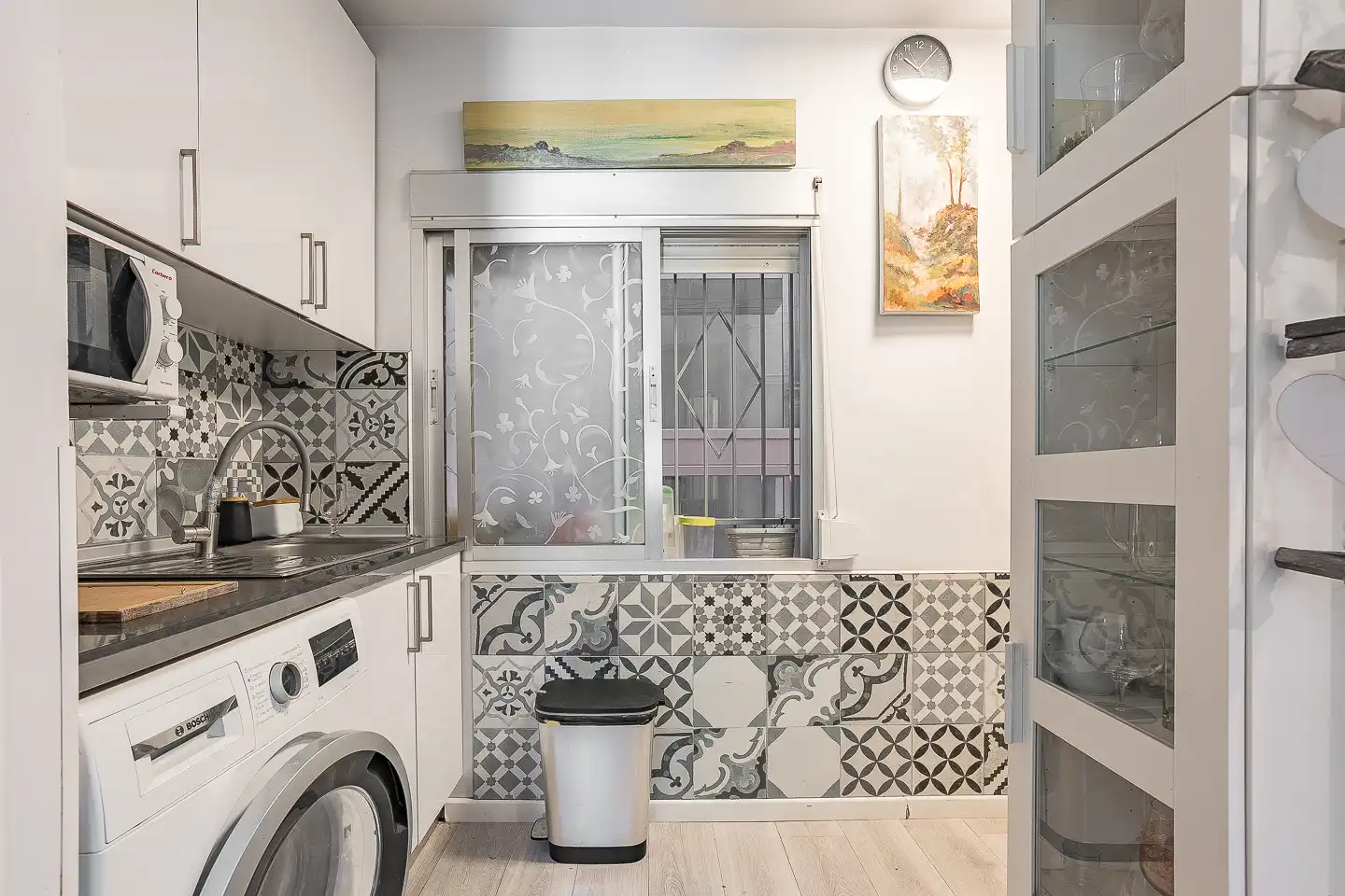 Kitchen of Flat for sale in Aranjuez  with Heating