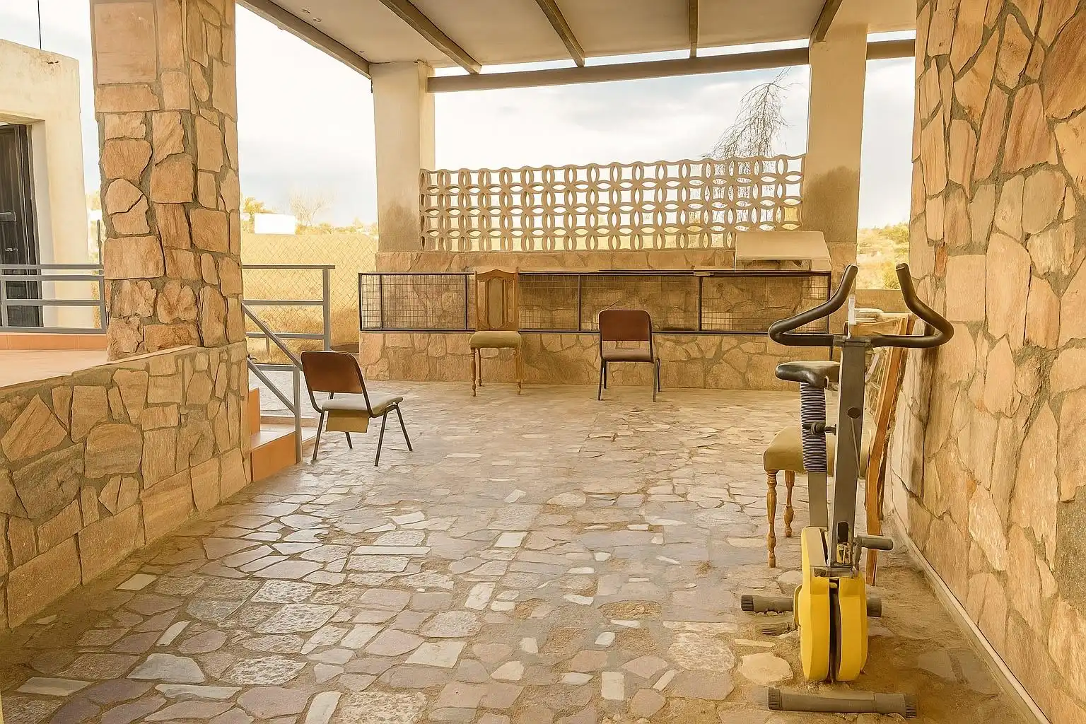 Terrace of Country homes for sale in Pechina