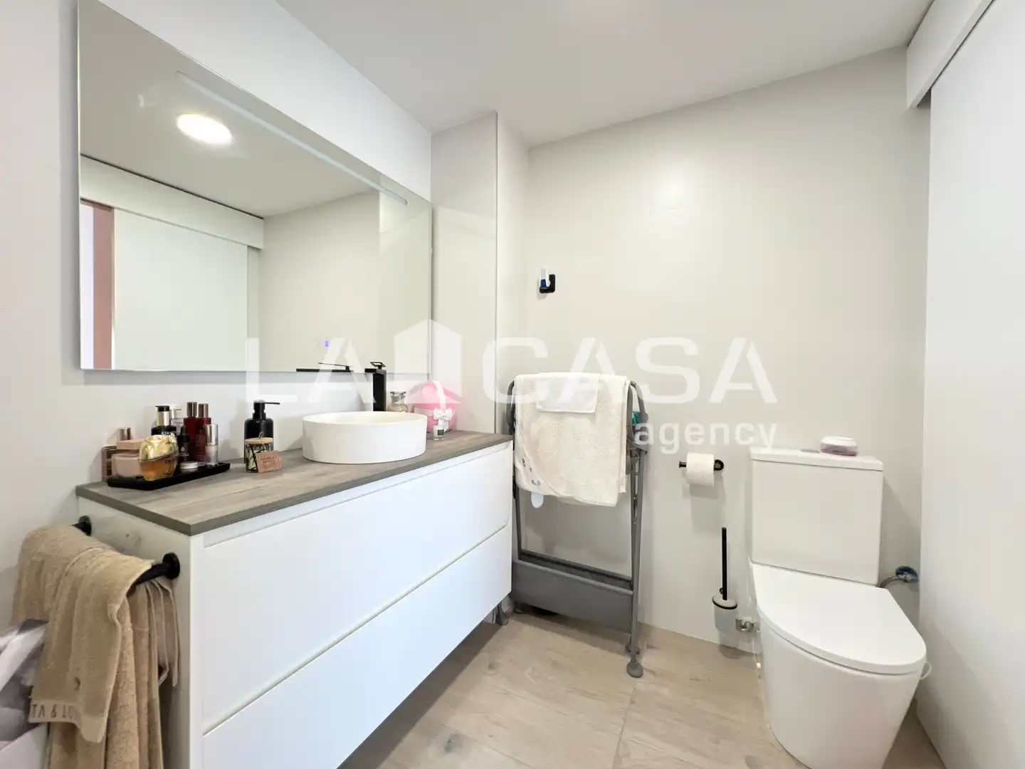 Badezimmer von Wohnung zum Verkauf in Badalona mit Terrasse, Möbliert und Balkon