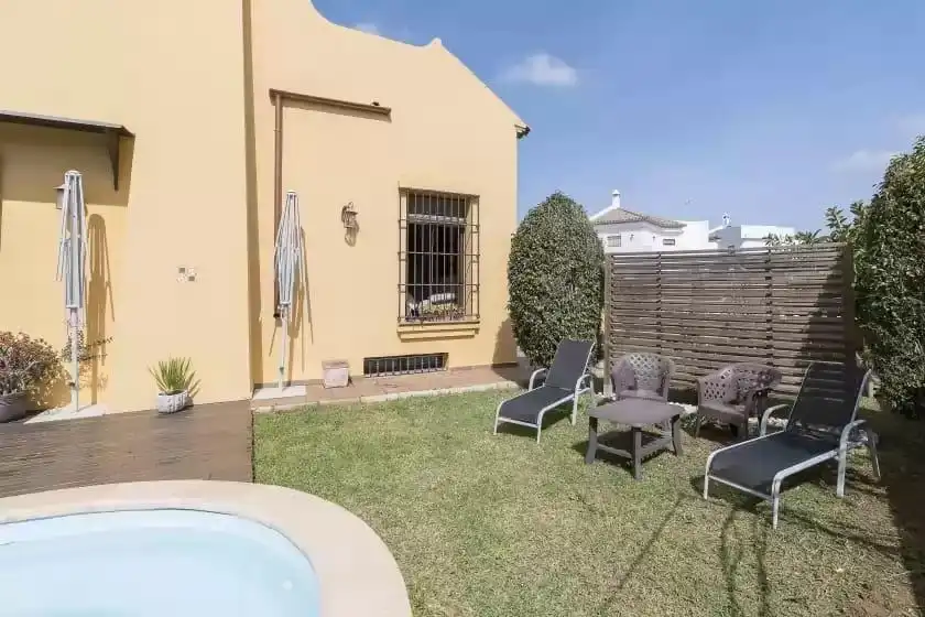 Garden of Houses for sale in Chiclana de la Frontera