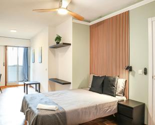 Bedroom of Flat to rent in  Madrid Capital  with Heating, Furnished and Washing machine