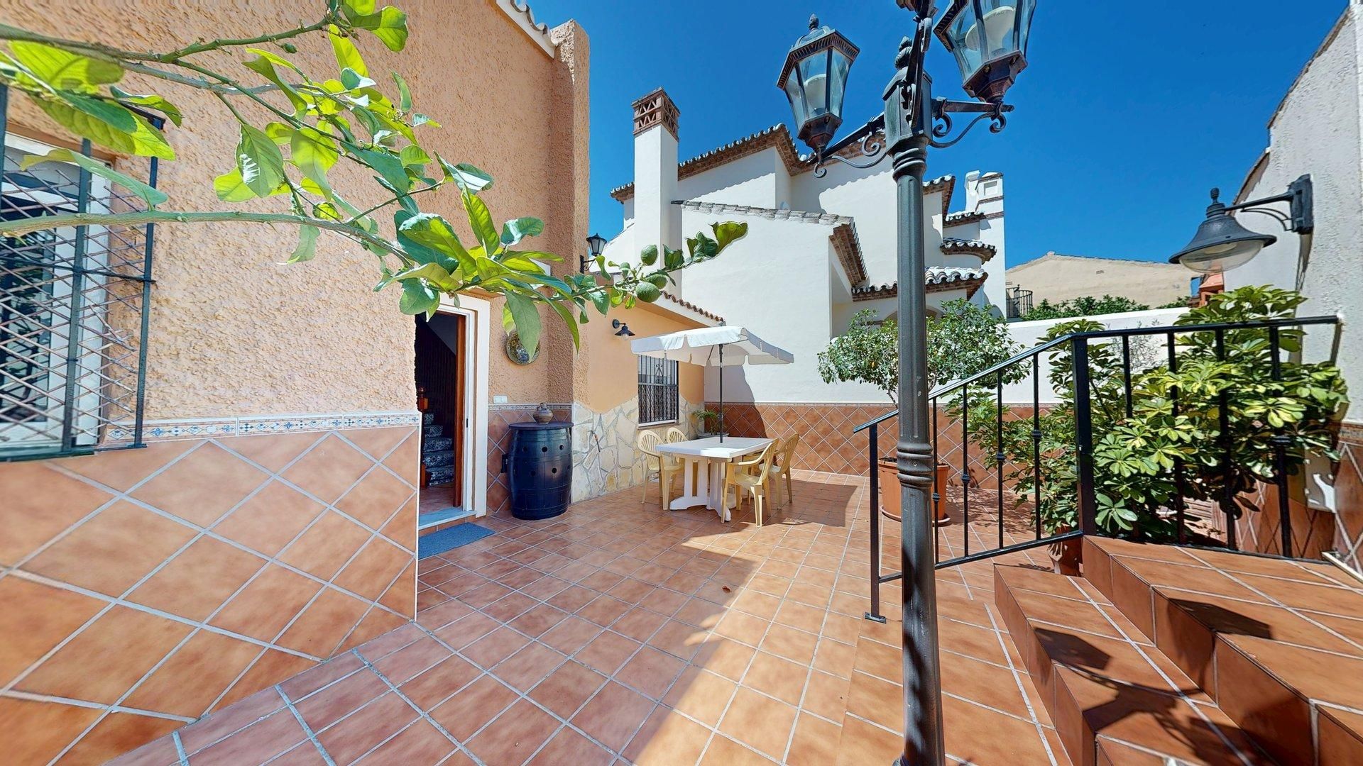 Garden of Single-family semi-detached for sale in Mijas  with Terrace and Balcony