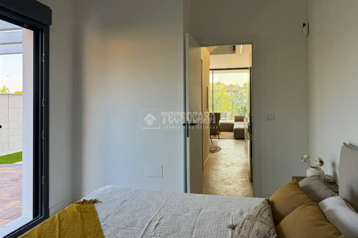 Dormitori de Casa adosada en venda en Vera amb Jardí privat, Terrassa i Piscina