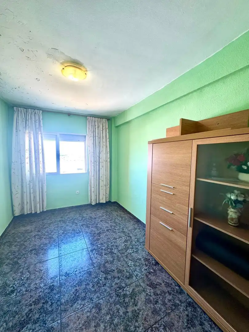 Bedroom of Flat for sale in Málaga