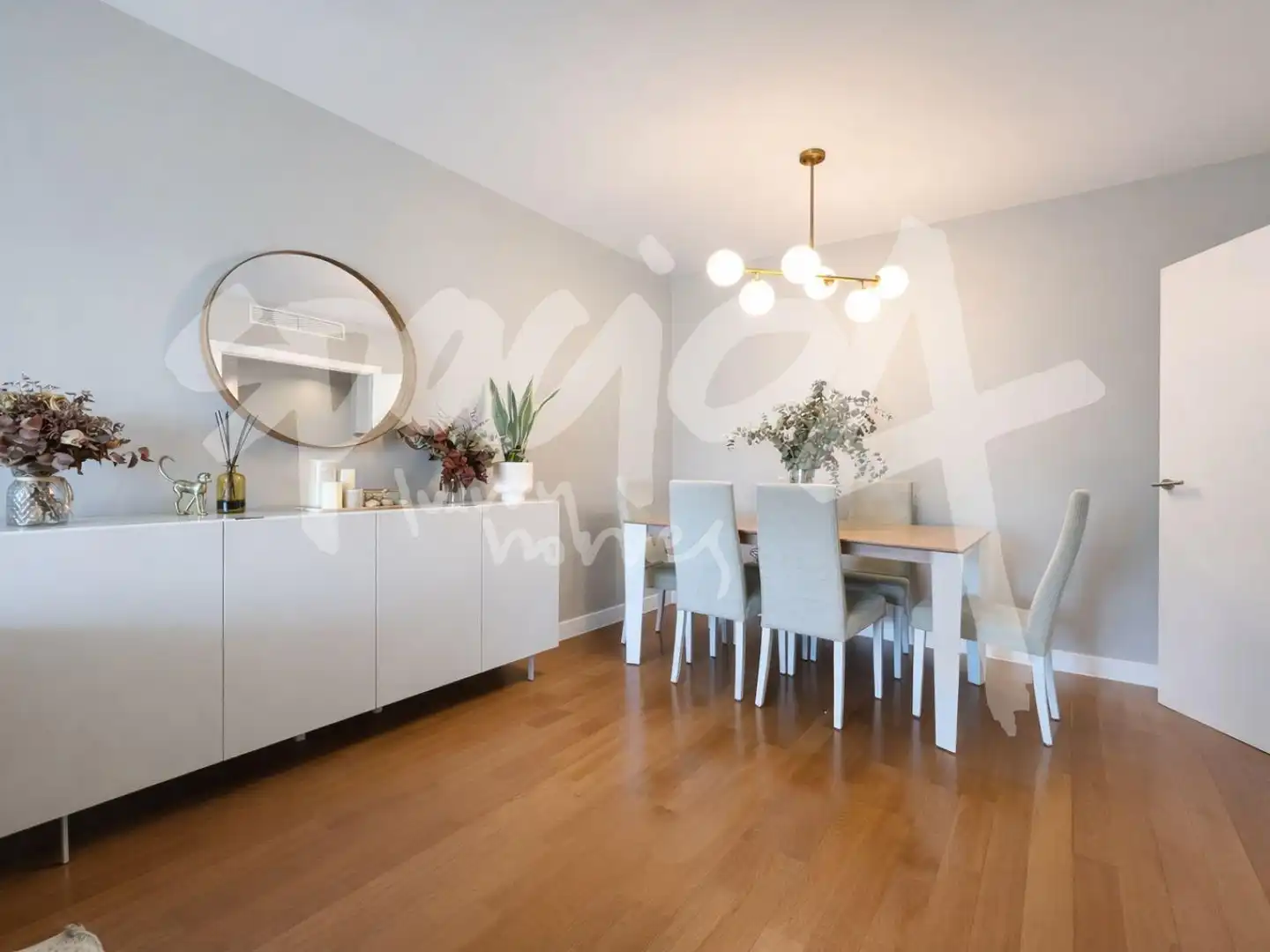 Dining room of Flat for sale in Madrid  with Heating, Private garden and Storage room