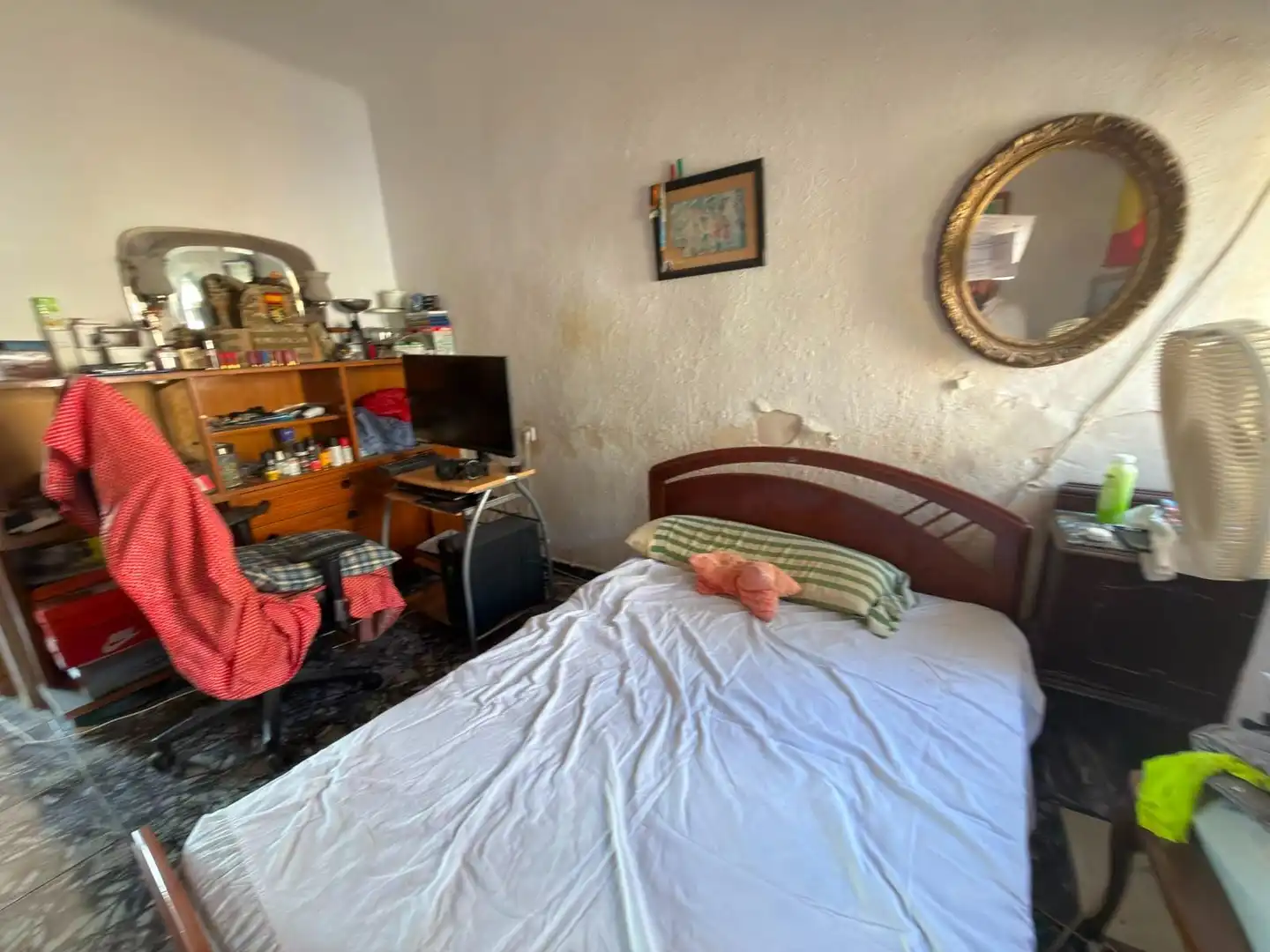 Habitación de Casa adosada en venta en Alicante / Alacant con Aire acondicionado, Calefacción y Jardín privado