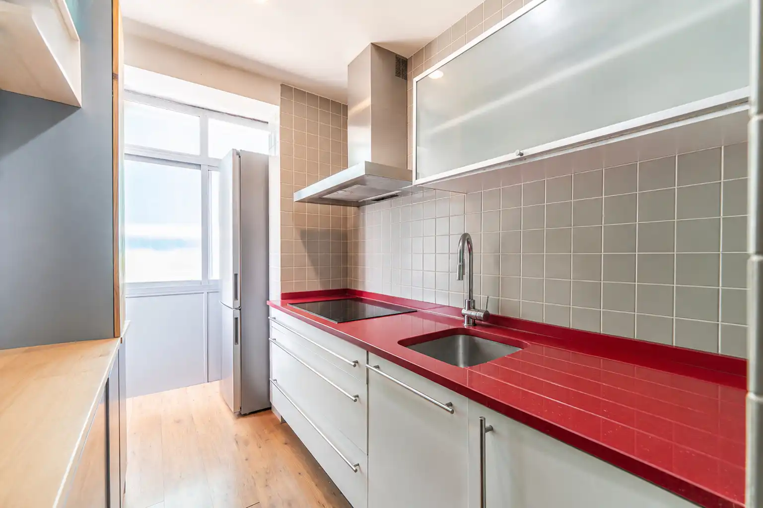 Kitchen of Flat for sale in Guadarrama  with Air Conditioner, Terrace and Internet