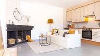Living room of Single-family semi-detached for sale in Rubí  with Private garden, Parquet flooring and Terrace
