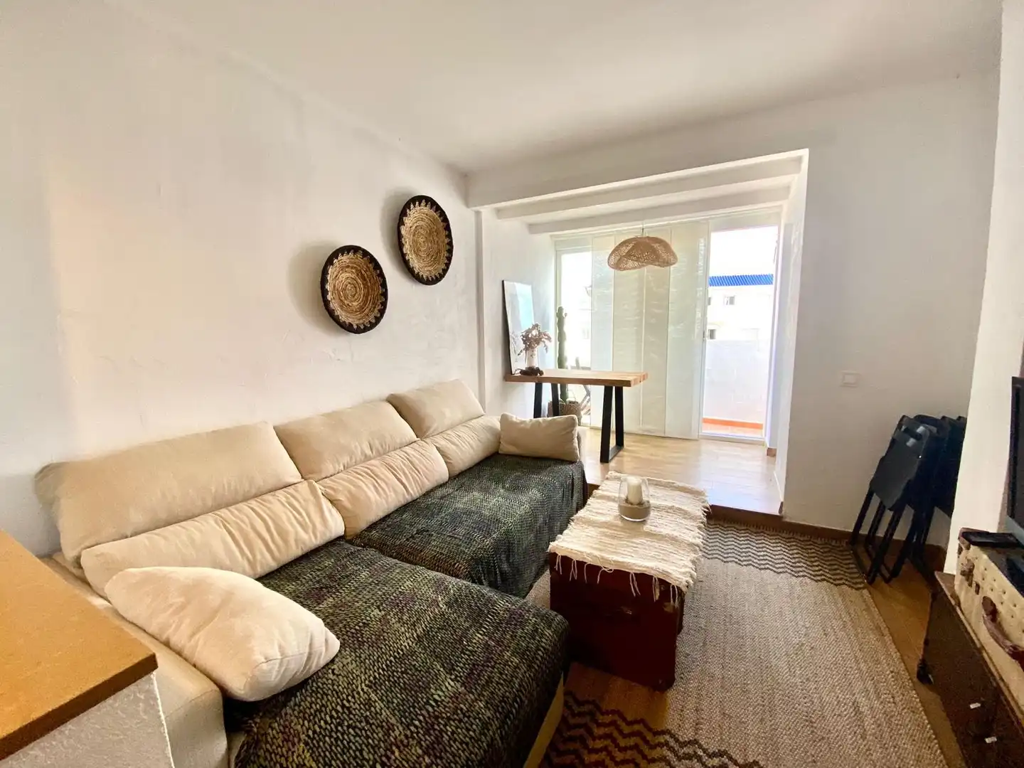 Wohnzimmer von Wohnungen zur Miete in Tarifa mit Terrasse, Möbliert und Haustiere erlaubt