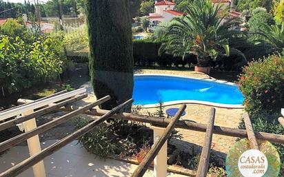 Swimming pool of House or chalet for sale in L'Ametlla de Mar   with Air Conditioner, Terrace and Swimming Pool
