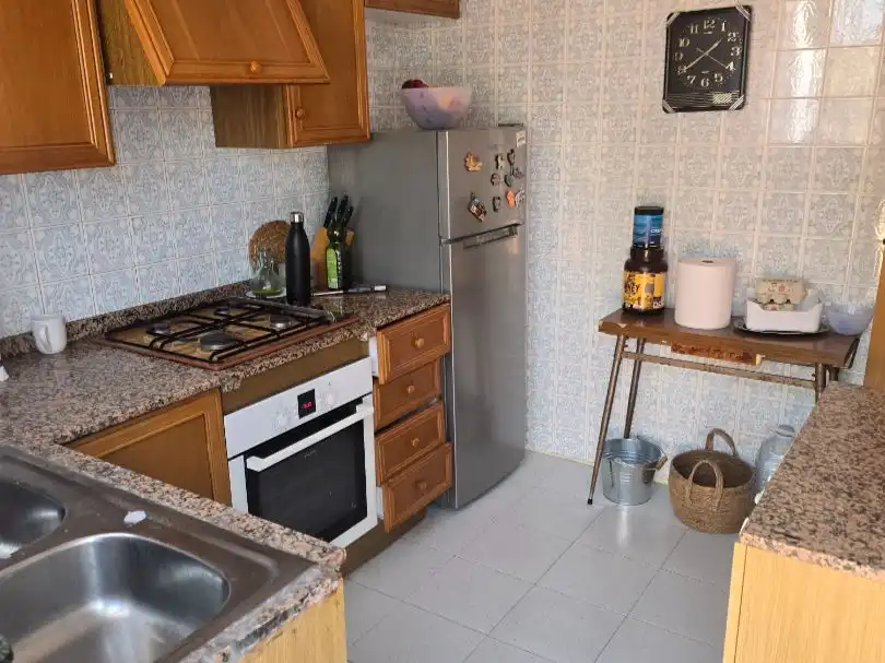 Cocina de Casa o chalet en venta en Turís con Aire acondicionado, Terraza y Piscina