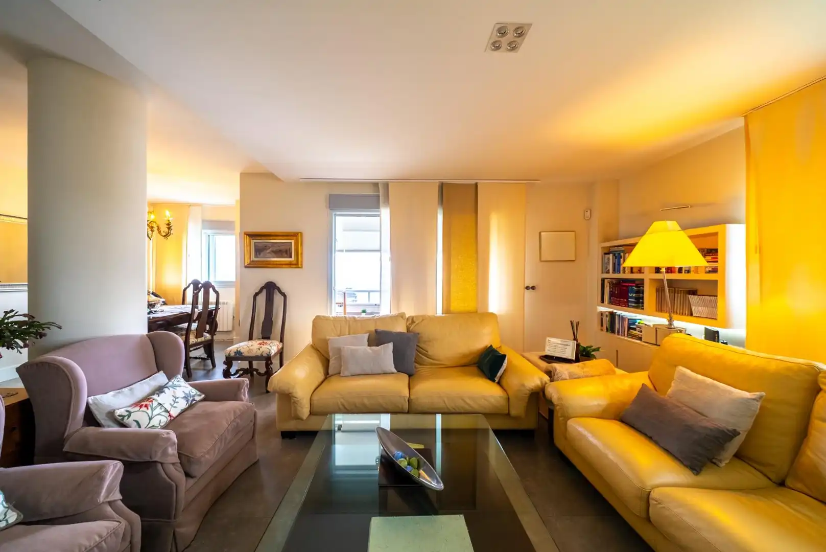 Sala de estar de Apartamento en venta en Villajoyosa / La Vila Joiosa con Aire acondicionado, Trastero y Amueblado