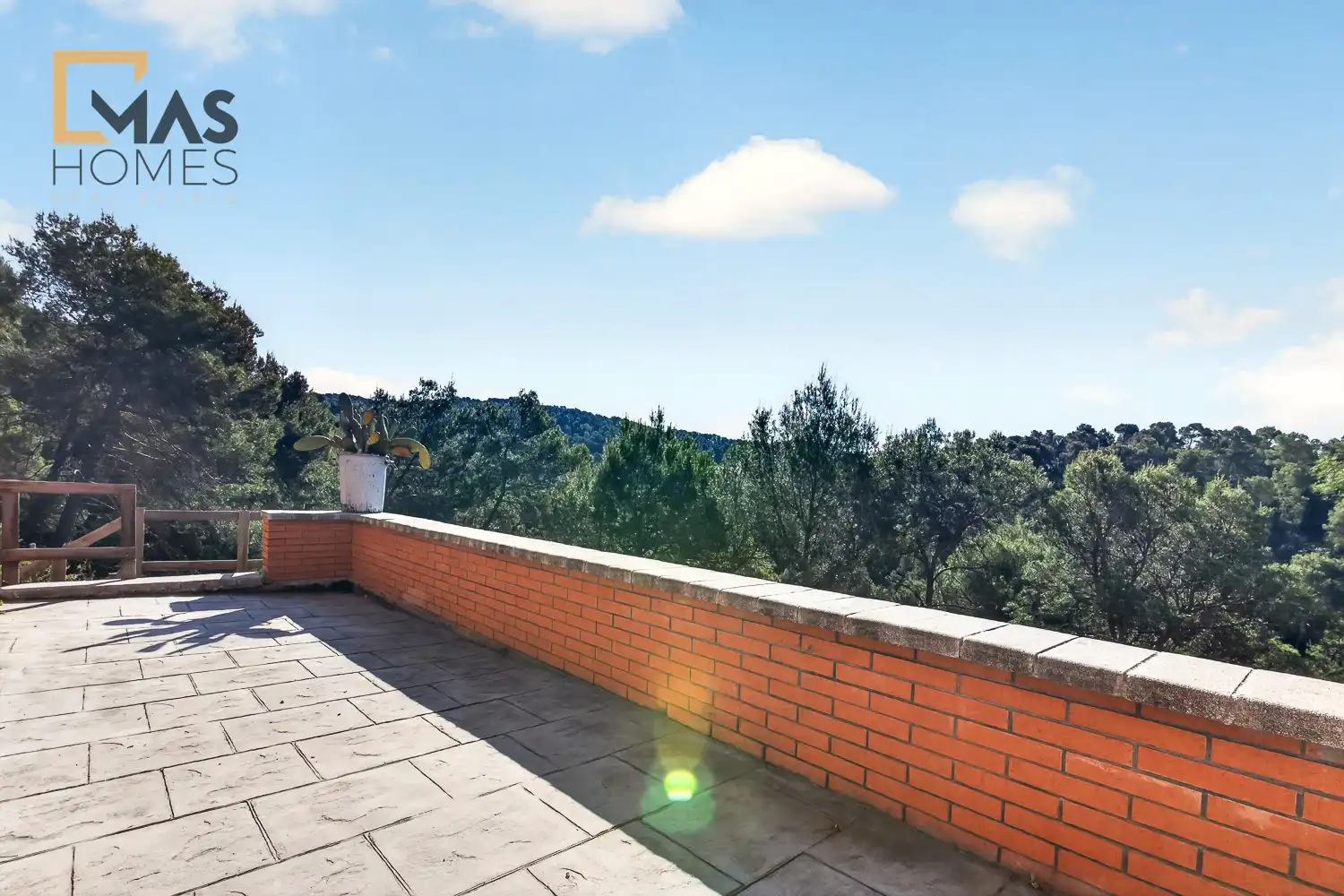 Terrassa de Casa o xalet en venda en Sant Llorenç Savall amb Aire condicionat, Calefacció i Jardí privat