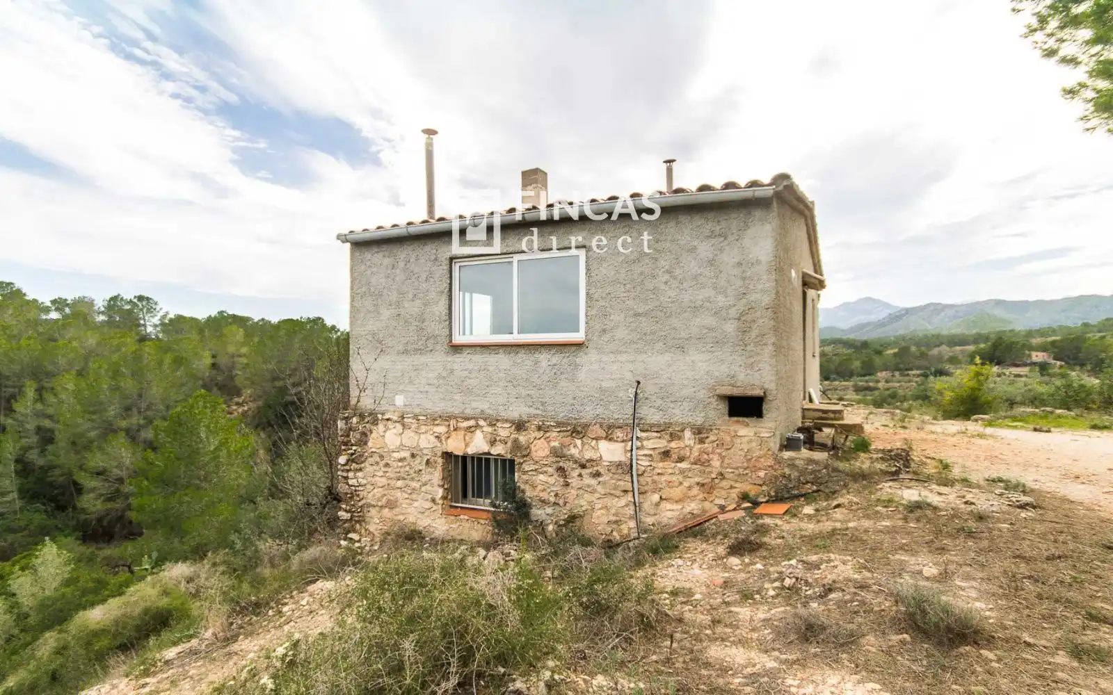 Vista exterior de Finca rústica en venta en Benifallet con Trastero y Amueblado