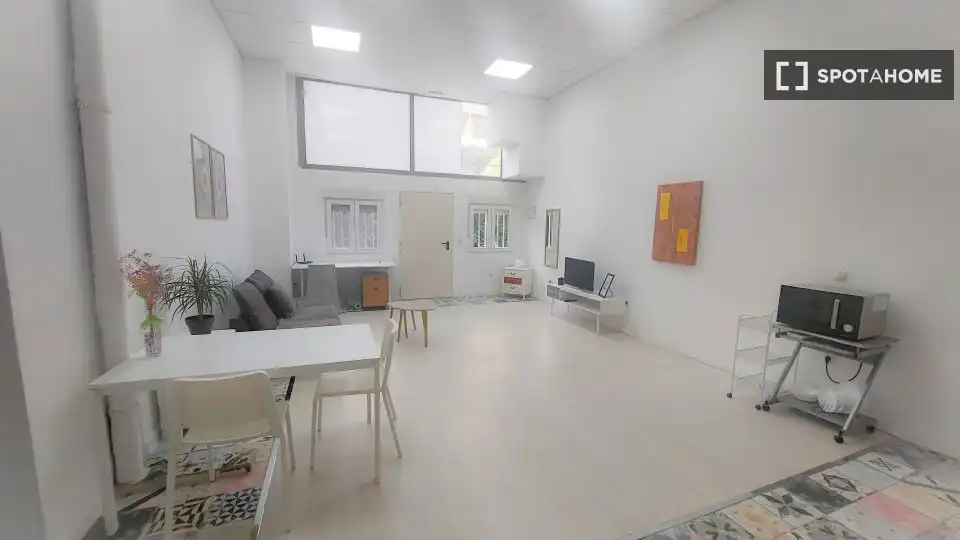 Sala de estar de Piso de alquiler en Xirivella con Aire acondicionado, Calefacción y Amueblado