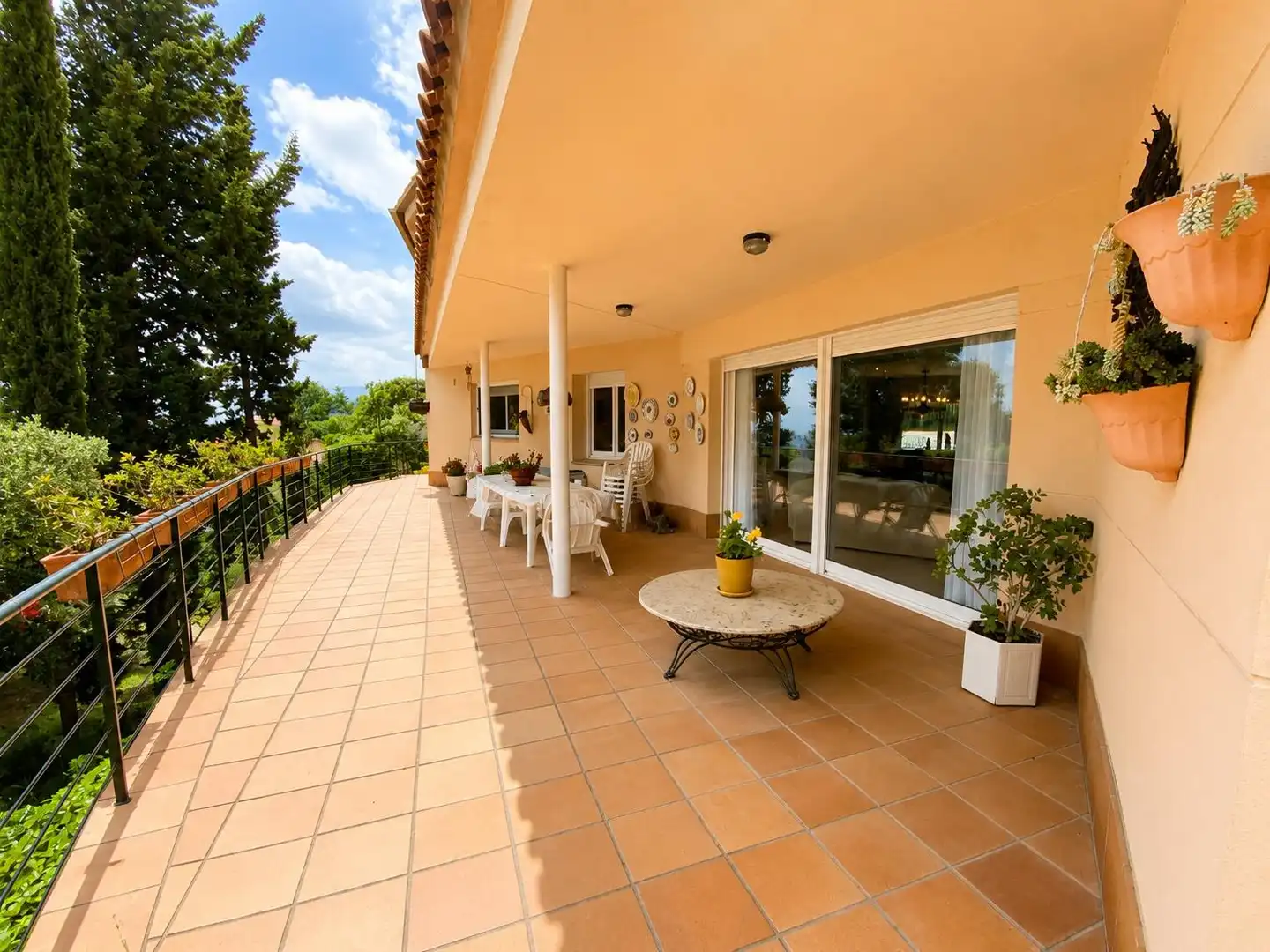 Terrassa de Casa o xalet en venda en Teià amb Aire condicionat, Calefacció i Jardí privat