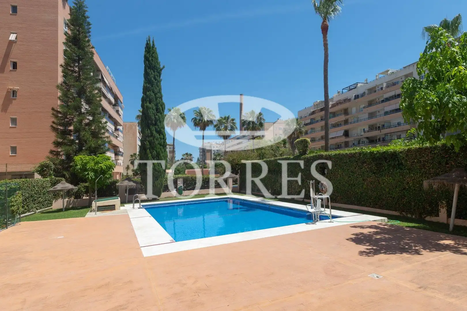 Jardí de Pis en venda en Málaga amb Aire condicionat, Parquet i Piscina comunitària