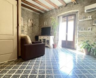 Living room of Single-family semi-detached for sale in Cabanes (Girona)  with Heating, Terrace and Storage room