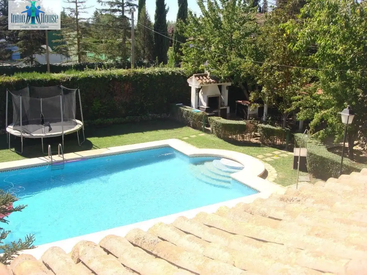 Swimming pool of Houses for sale in Albacete  with Private garden, Terrace and Swimming Pool