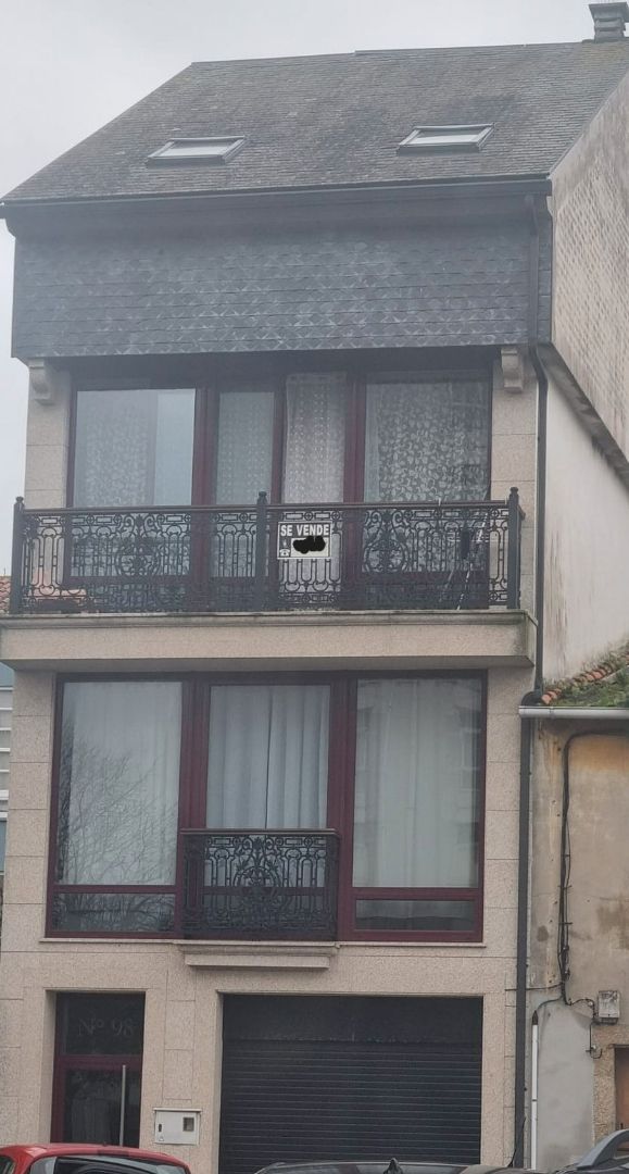 Balcony of House or chalet for sale in Ferrol  with Furnished