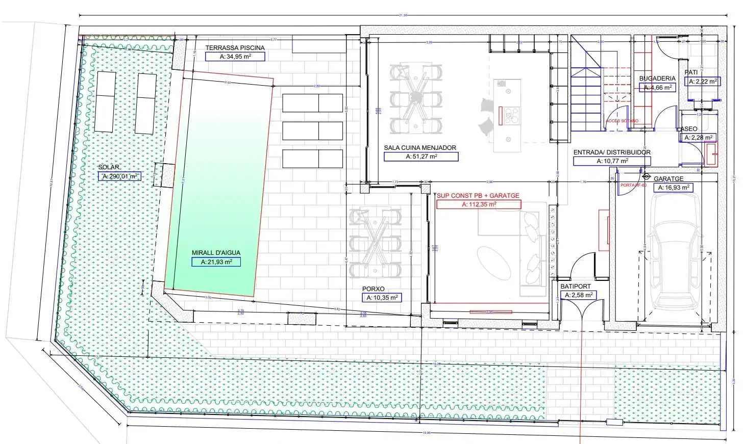 Landhaus mit Terrasse zum Verkauf in Ses Salines Poble, imagen 6