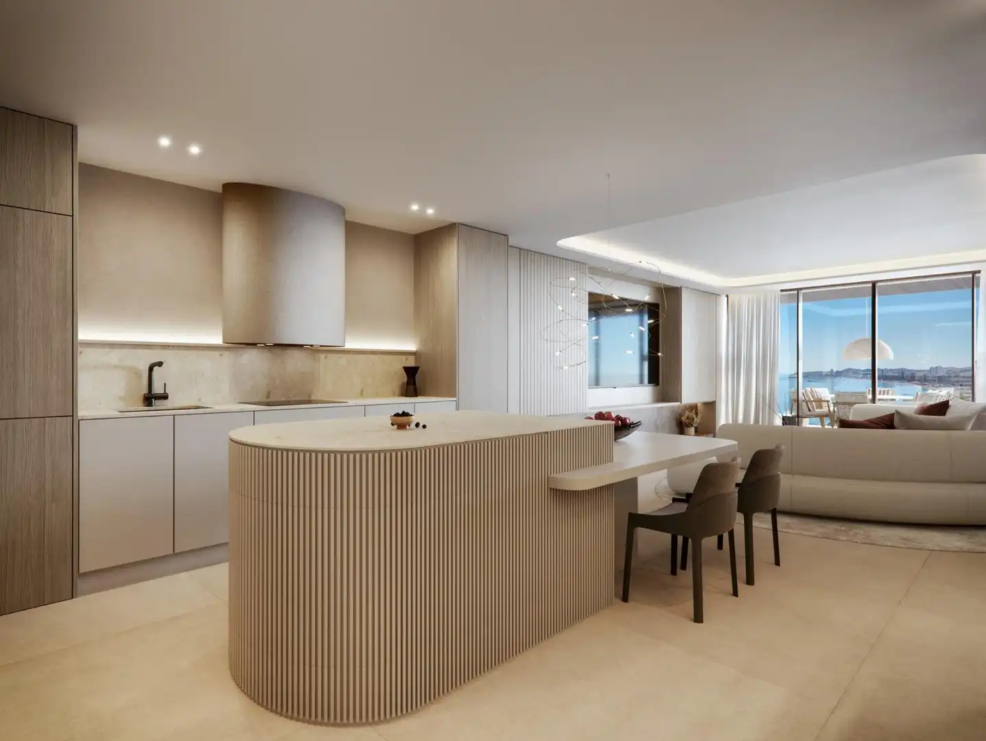 Cuina de Planta baixa en venda en Fuengirola amb Aire condicionat, Calefacció i Terrassa