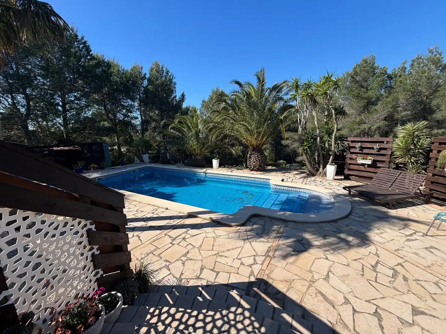 Piscina de Casa o xalet en venda en L'Ametlla de Mar  amb Jardí privat, Terrassa i Traster