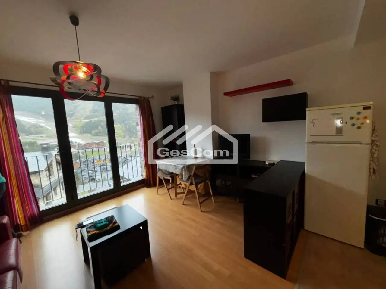 Sala de estar de Piso de alquiler en Canillo con Calefacción, Parquet y Trastero