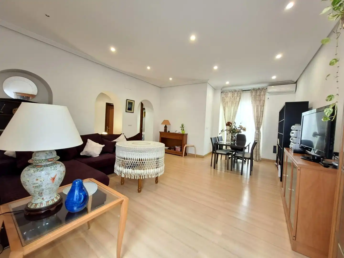 Sala de estar de Piso en venta en Badajoz con Aire acondicionado y Calefacción