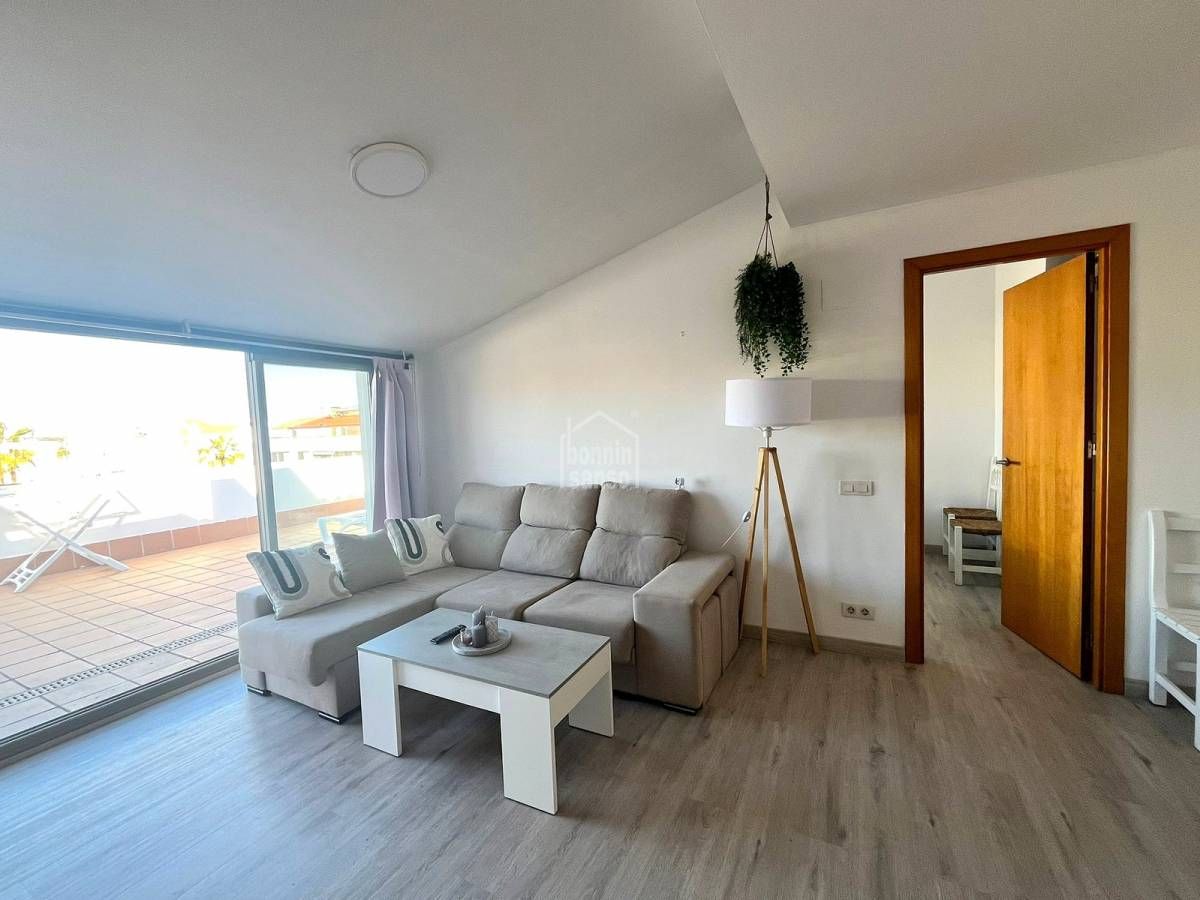 Living room of Apartment for sale in Ciutadella de Menorca  with Heating, Terrace and Swimming Pool