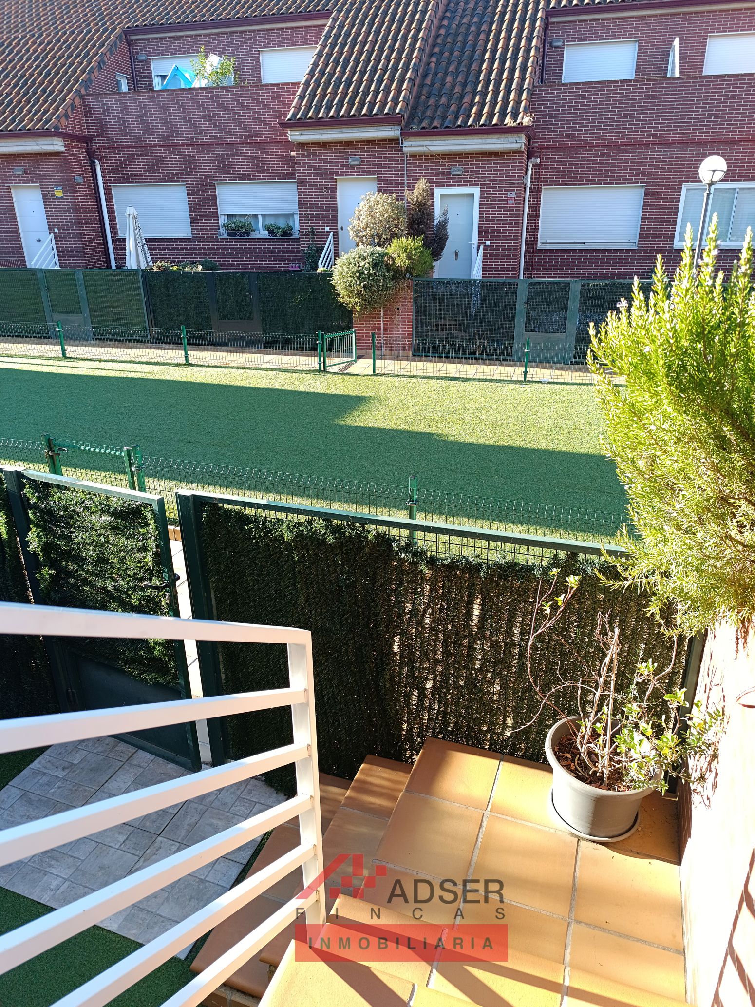 Garden of Single-family semi-detached for sale in Villamediana de Iregua  with Heating, Private garden and Parquet flooring