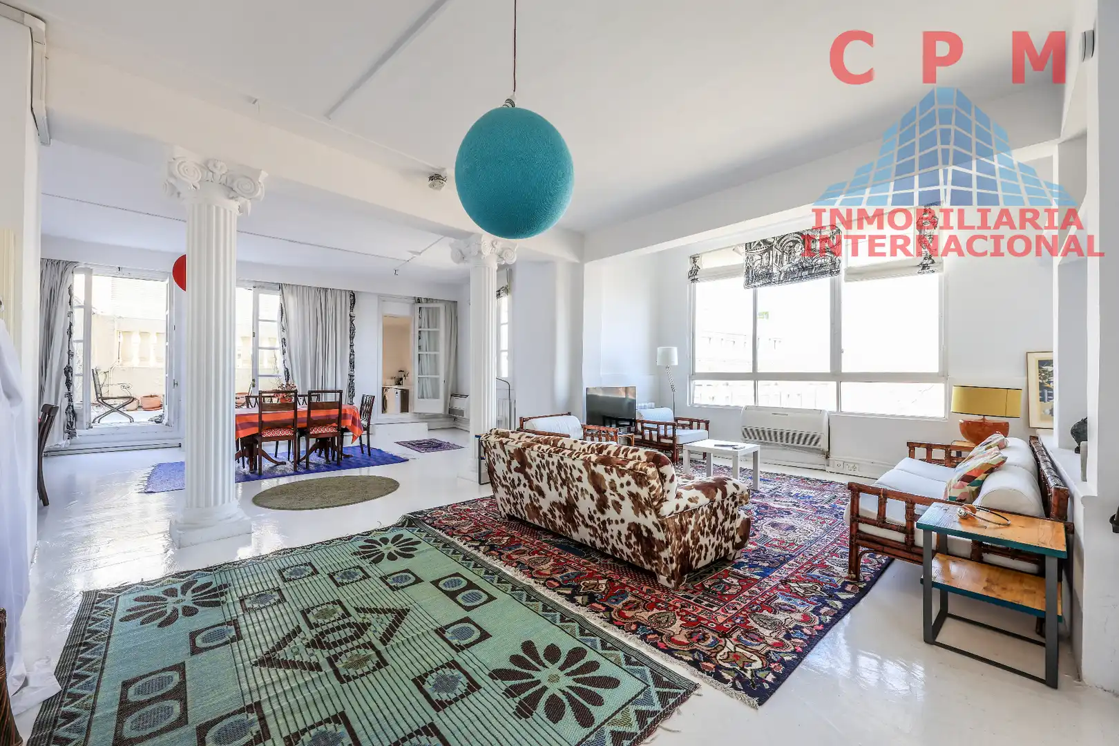 Sala d'estar de Oficina de lloguer en Madrid amb Aire condicionat, Calefacció i Terrassa