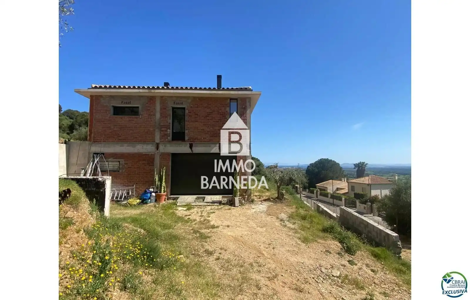 Vista exterior de Casa o chalet en venta en Pau con Calefacción y Piscina