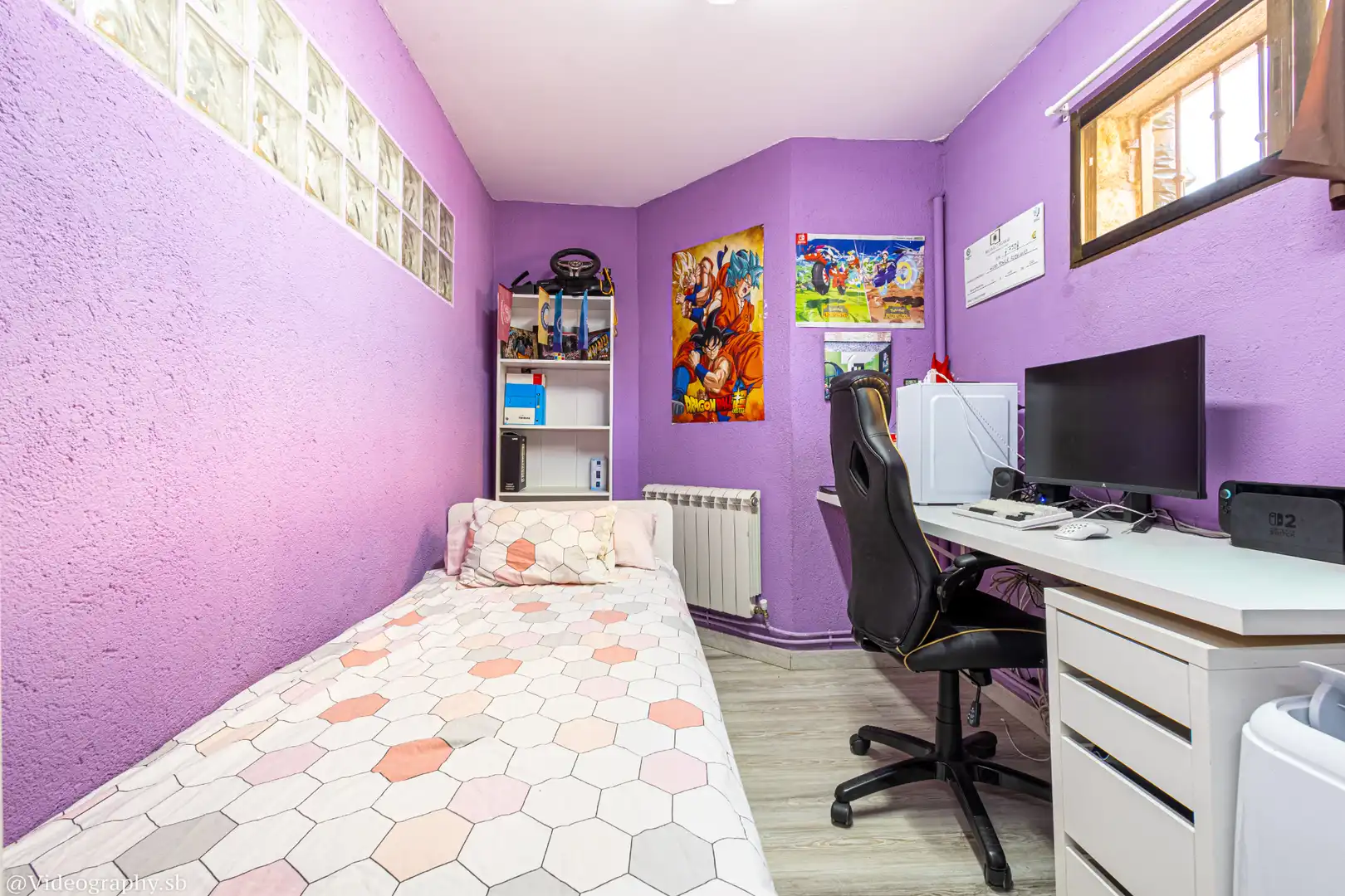 Habitación de Casa adosada en venta en San Martín de Valdeiglesias con Aire acondicionado, Calefacción y Jardín privado