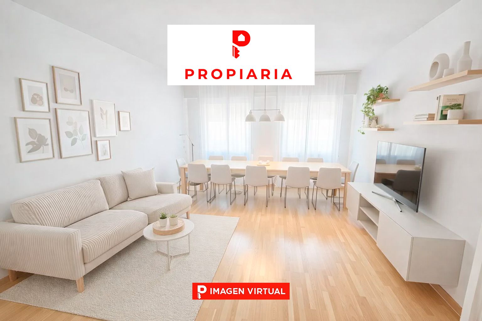 Sala d'estar de Pis en venda en Cornellà de Llobregat amb Aire condicionat, Calefacció i Parquet