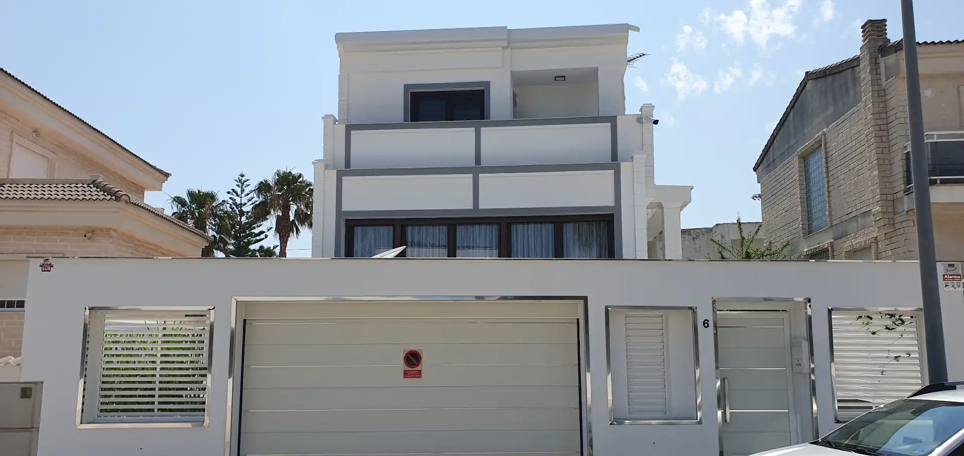 Vista exterior de Casa o chalet en venta en Gandia con Aire acondicionado, Calefacción y Jardín privado