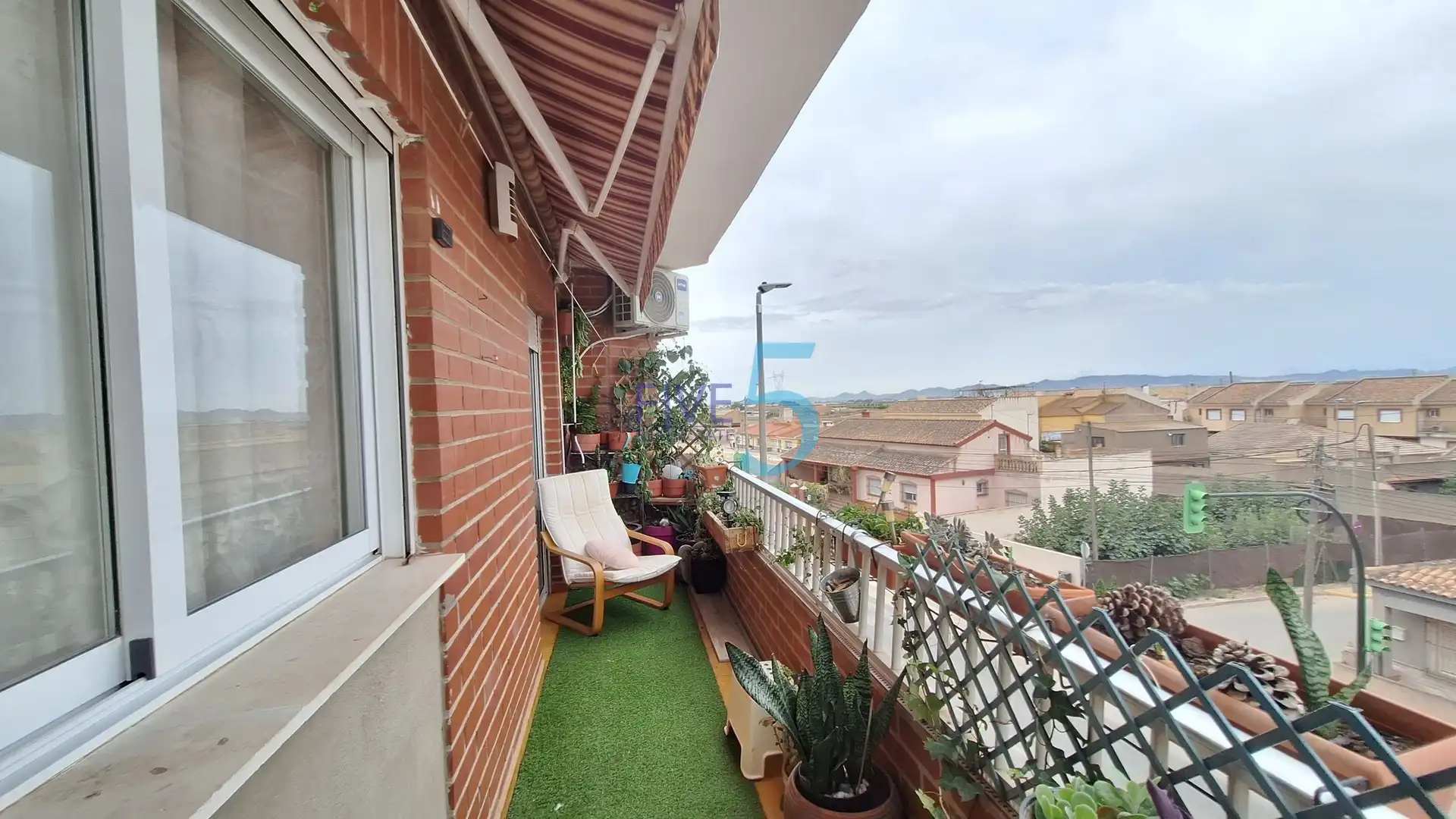 Balcony of Flat for sale in Torre-Pacheco  with Air Conditioner, Storage room and Balcony