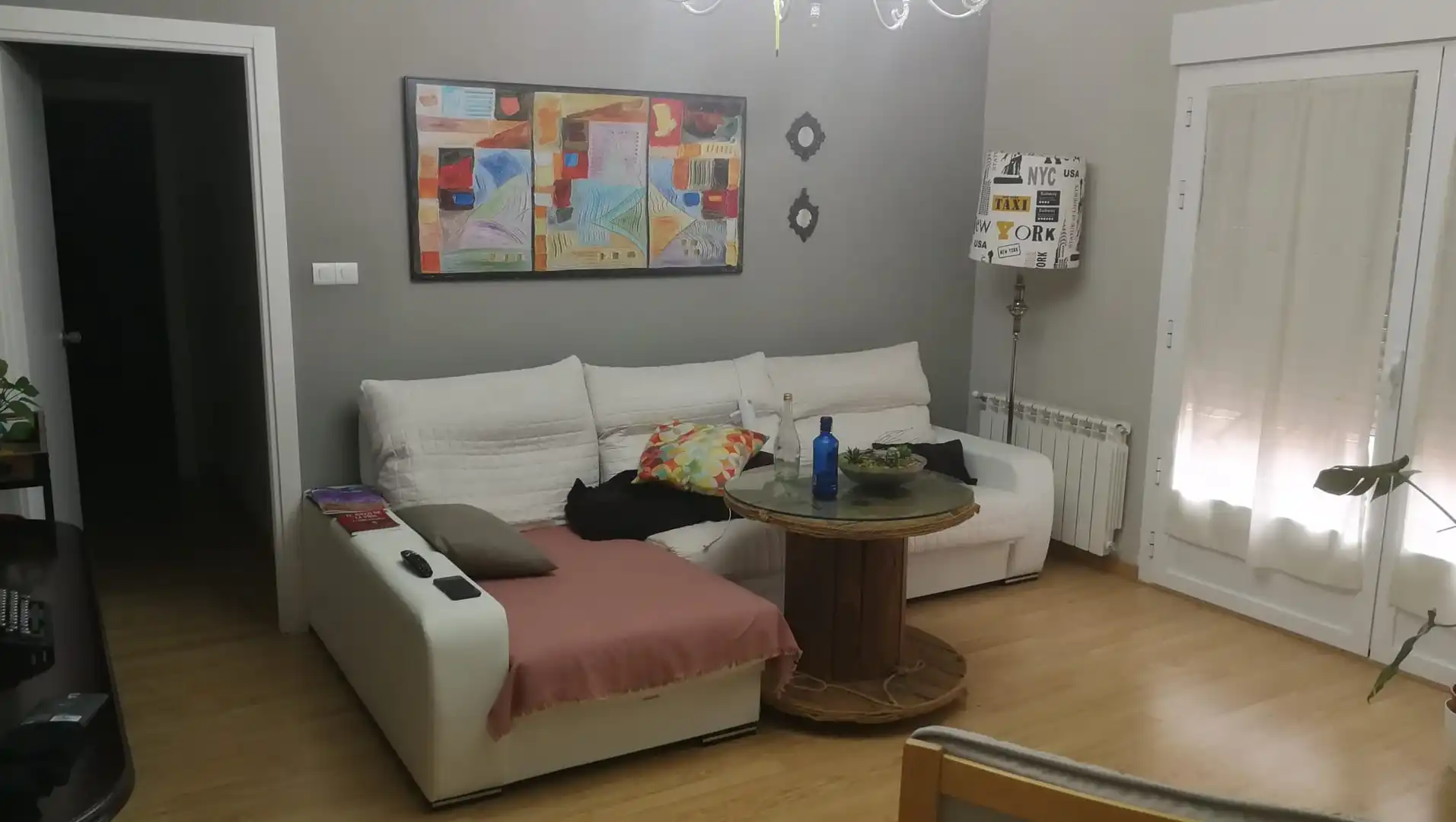 Sala d'estar de Pis en venda en Quintanar de la Orden amb Aire condicionat, Calefacció i Parquet