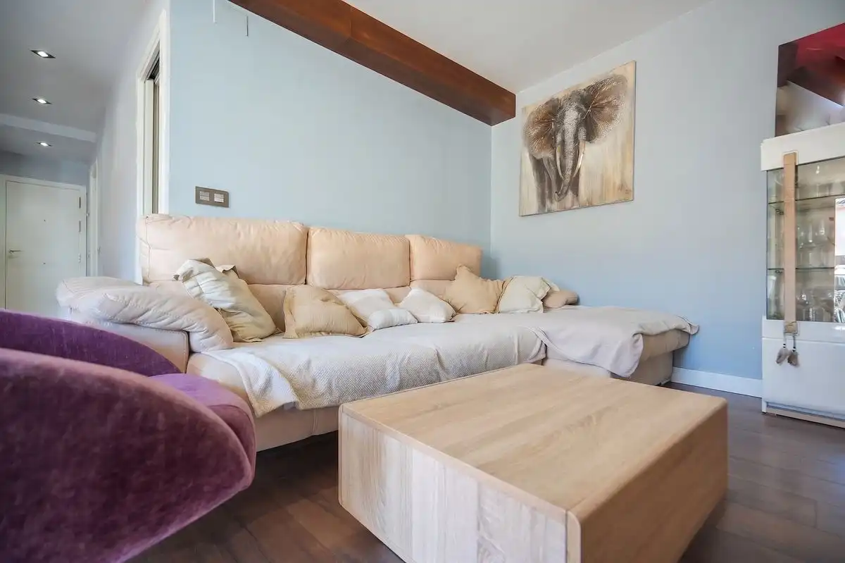 Living room of Duplexes for sale in Alcalá de Henares  with Air Conditioner, Heating and Terrace